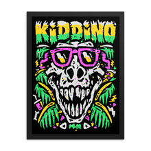 Load image into Gallery viewer, FRAMED DINO POSTER
